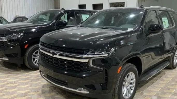 New Chevrolet Tahoe V, 5.3 l, 2023 in Dubai by Mohamed Hakim Motors, Black color. GCC Specs | AUTO.AE