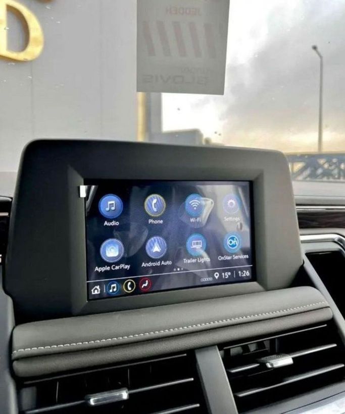 New Chevrolet Tahoe V, 5.3 l, 2023 in Dubai by Mohamed Hakim Motors, Grey color. GCC Specs | AUTO.AE