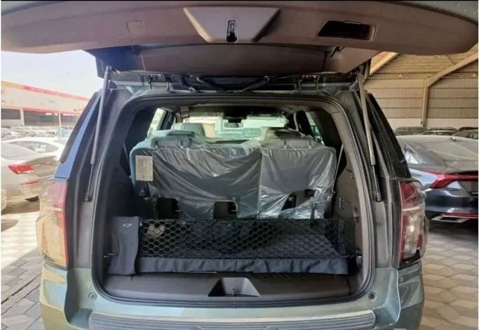 New Chevrolet Tahoe V, 5.3 l, 2023 in Dubai by Mohamed Hakim Motors, Silver color. GCC Specs | AUTO.AE