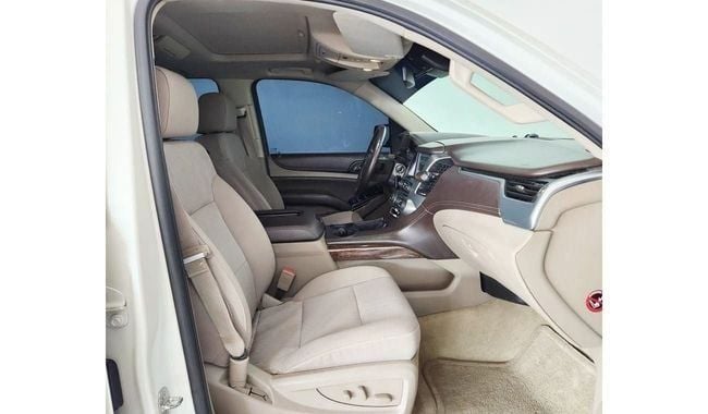 Used Chevrolet Tahoe IV, 5.3 l, 2015 in Dubai by Gulf Motors, White color. GCC Specs | AUTO.AE
