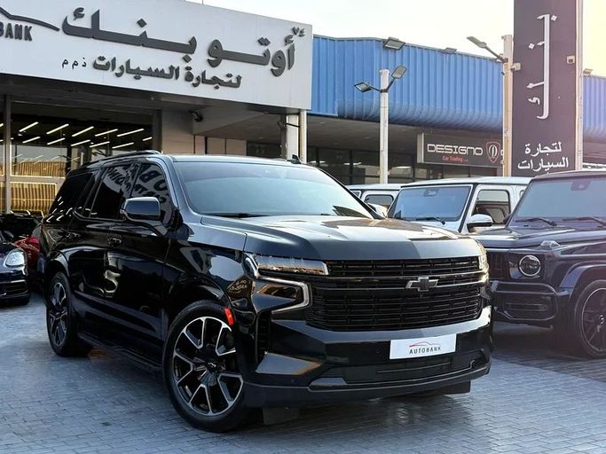 Used Chevrolet Tahoe RST Performance Edition V, 6.2 l, 2023 in Dubai by Auto Bank Motors, Black color. GCC Specs | AUTO.AE