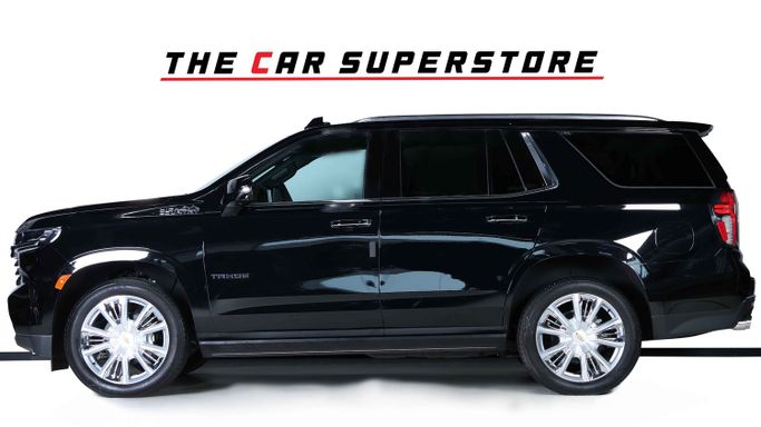 Used Chevrolet Tahoe V, 6.2 l, 2023 in Dubai by The Car Superstore, Black color. European Specs | AUTO.AE