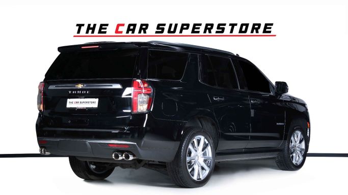 Used Chevrolet Tahoe V, 6.2 l, 2023 in Dubai by The Car Superstore, Black color. European Specs | AUTO.AE