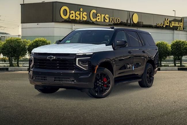 New Chevrolet Tahoe V (T1XX) Facelift, 6.2 l, 2026 in Dubai by OASIS CARS, Black color. American Specs | AUTO.AE | Listing #259235