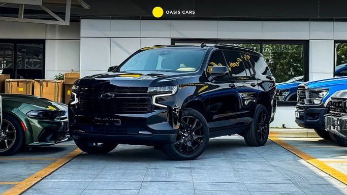 مستعملة ⁦Chevrolet Tahoe V، 6.2 l، 2023⁩ في في الإمارات, دبي من OASIS CARS، اللون أسود. مواصفات الخليج | AUTO.AE | إعلان #286957