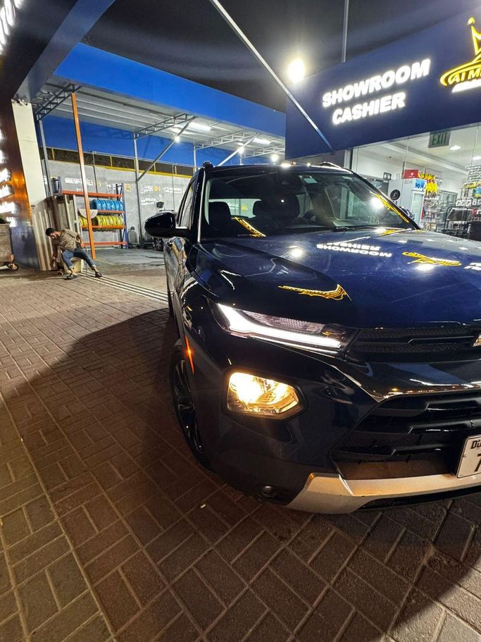 Chevrolet TrailBlazer III, 2023  suv 5 dr. for rent in Dubai by Aljeel altaly For Car Rental, navy blue color | AUTO.AE
