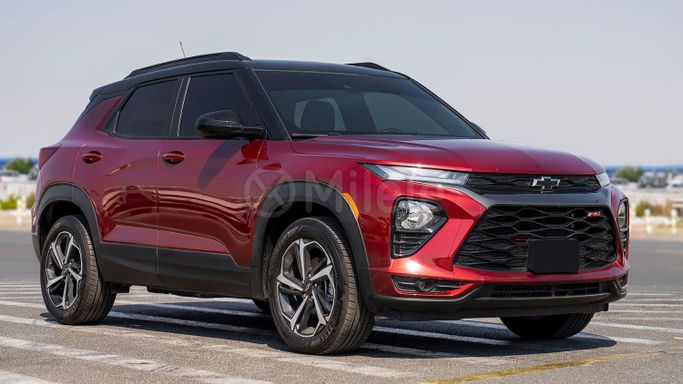 Used Chevrolet TrailBlazer III Facelift, 1.3 l, 2023 in Dubai by Milele, Red color. Other | AUTO.AE