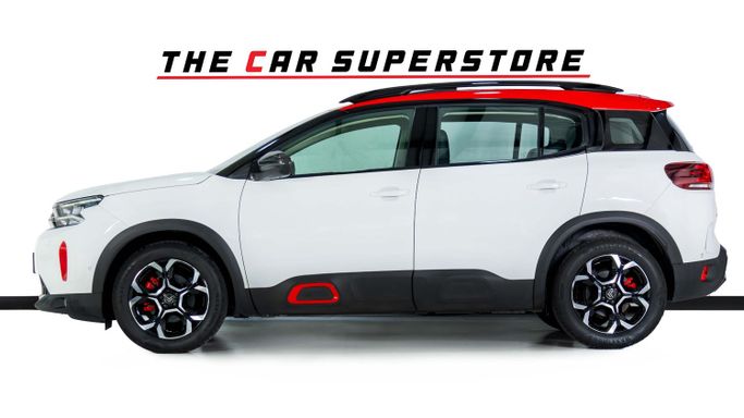 Used Citroen C5 Aircross I Facelift, 1.6 l, 2023 in Dubai by The Car Superstore, White color. GCC Specs | AUTO.AE