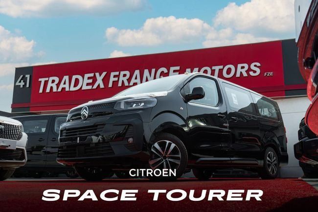 جديدة Citroen SpaceTourer أنا فيس ليفت, 2.0 l, 2026 في في دبي من TRADEX FRANCE MOTORS، اللون أسود. المواصفات الأوروبية | AUTO.AE | إعلان #264710