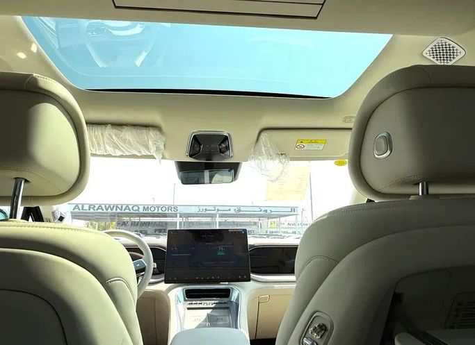 New Denza N9, 2.0 l, 2025 in Dubai by Valcor Auto, Silver color. Chinese Specs | AUTO.AE