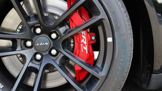 New Dodge Challenger Hellcat III Facelift 2, 6.2 l, 2022 in Dubai by Auto Max Group, Black color. European Specs | AUTO.AE