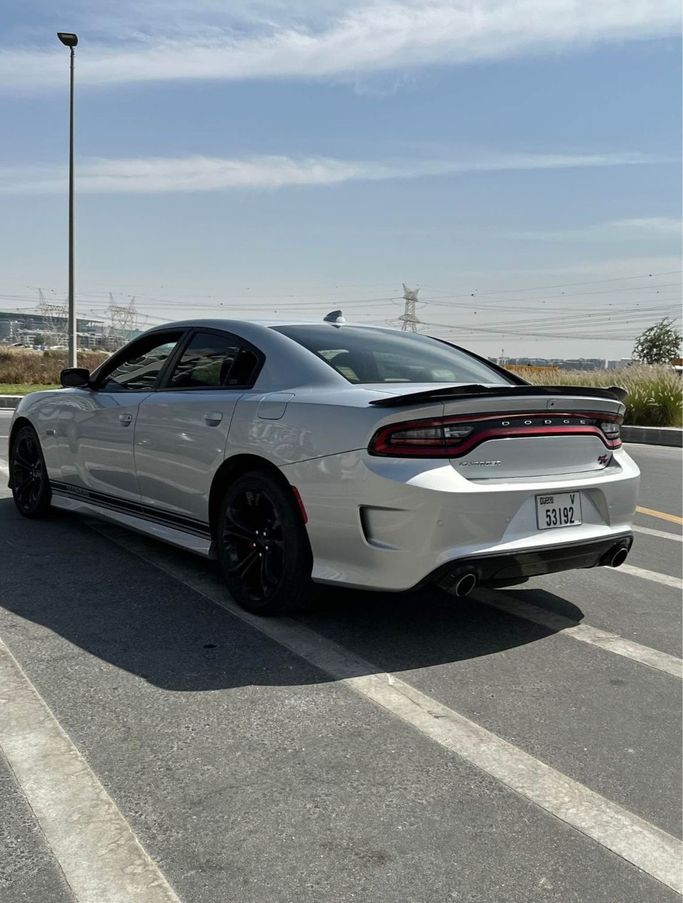 Used Dodge Charger R_T VII (LD) Facelift, 5.7 l, 2021 in Dubai, Silver color. American Specs | AUTO.AE