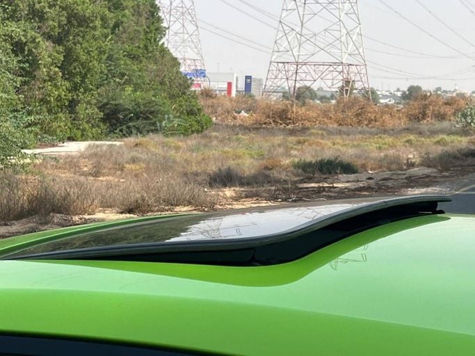 Used Dodge Charger SRT VII (LD) Facelift, 6.4 l, 2019 in Dubai by Prestige motors, Green color. American Specs | AUTO.AE