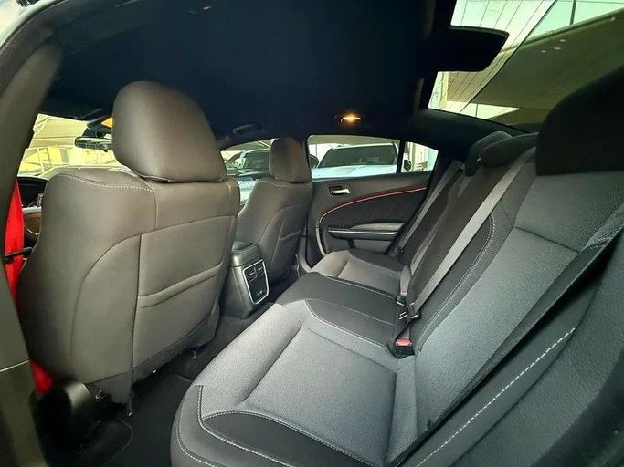 Used Dodge Charger SXT VII (LD) Facelift, 3.6 l, 2021 in Dubai by Platform Used Cars, Black color. GCC Specs | AUTO.AE