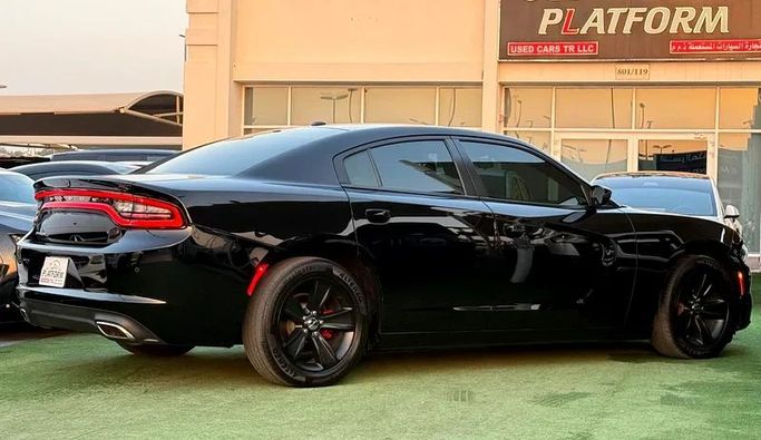 Used Dodge Charger SXT VII (LD) Facelift, 3.6 l, 2021 in Dubai by Platform Used Cars, Black color. GCC Specs | AUTO.AE