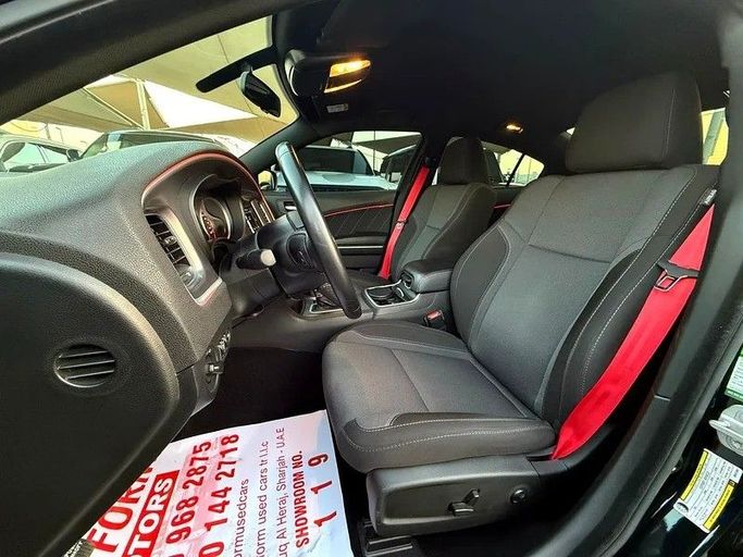 Used Dodge Charger SXT VII (LD) Facelift, 3.6 l, 2021 in Dubai by Platform Used Cars, Black color. GCC Specs | AUTO.AE