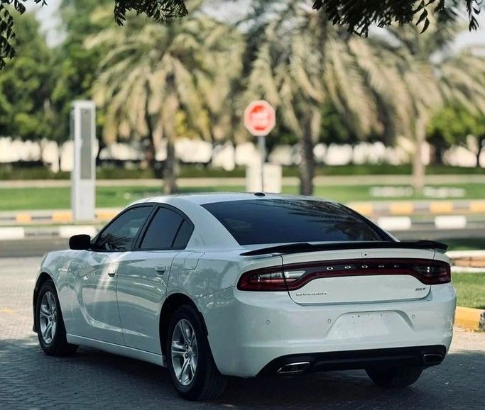 Подержанный Dodge Charger SXT VII (LD) Рестайлинг, 3.6 л, 2014 в Дубае от Abdo Al Muthanna Used Cars Белый цвет. Американская | AUTO.AE