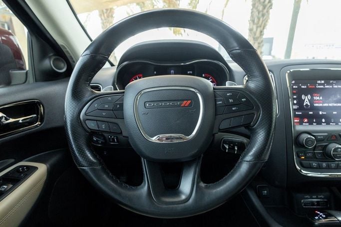 Used Dodge Durango III Facelift 2, 3.6 l, 2020 in Dubai by Linda Cars, Burgundy color. GCC Specs | AUTO.AE