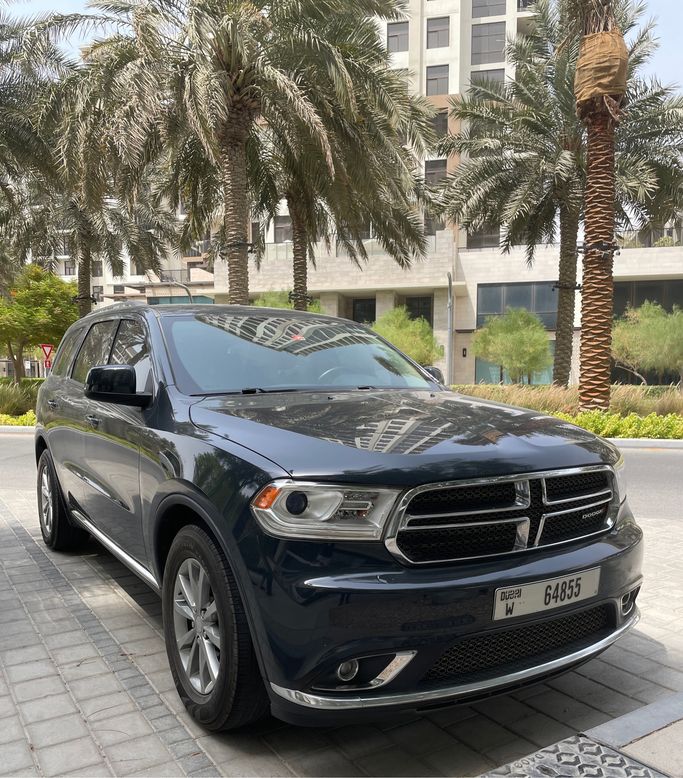 Подержанный Dodge Durango III Рестайлинг, 3.6 л, 2018 в ОАЭ, Дубай Серый цвет. GCC | AUTO.AE | Объявление #275701