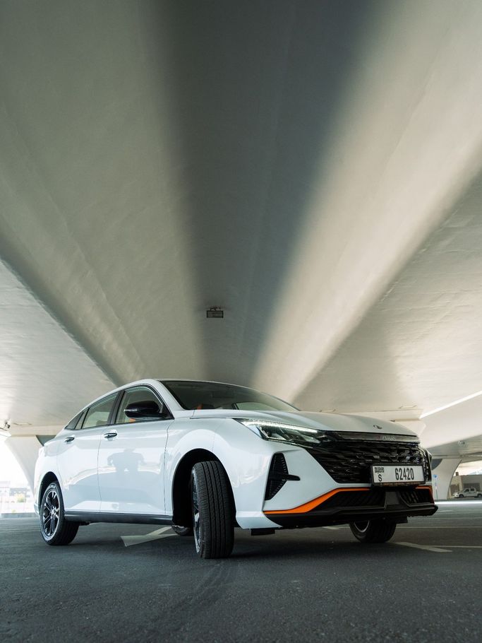 DongFeng Shine, 2025  sedan for rent in Dubai by One by One Car Rental - Angelyn, white color | AUTO.AE