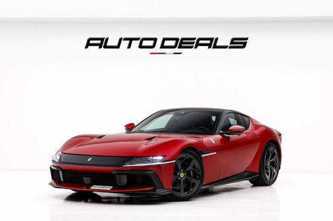 Подержанный Ferrari 12Cilindri, 6.5 л, 2025 в Дубае от AUTO DEALS Красный цвет. Европейская | AUTO.AE