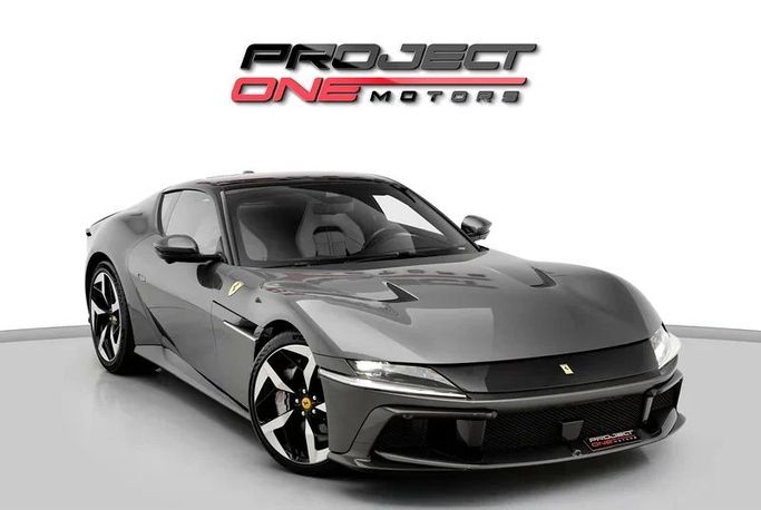 Подержанный Ferrari 12Cilindri, 6.5 л, 2025 в Дубае от Project One Motors Серебристый цвет. Европейская | AUTO.AE