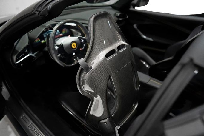 Used Ferrari 296 GTS, 3.0 l, 2024 in Dubai by LMG Motors, Grey color. European Specs | AUTO.AE
