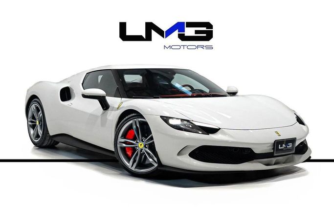 Used Ferrari 296 GTB, 3.0 l, 2024 in Dubai by LMG Motors, White color. Japanese Specs | AUTO.AE