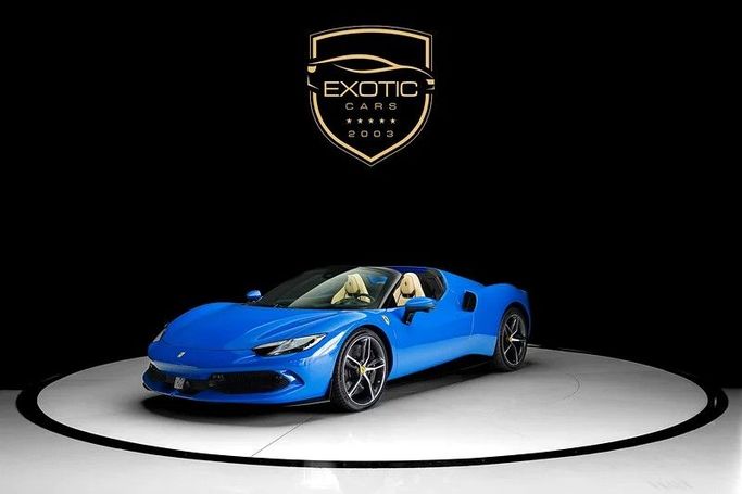 Подержанный Ferrari 296 GTS, 3.0 л, 2023 в Дубае от Exotic Cars Синий цвет. Other | AUTO.AE