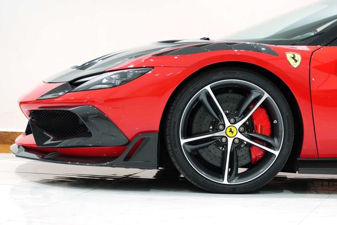 New Ferrari 296 GTS, 3.0 l, 2024 in Dubai by Oscar Motors, Red color.  | AUTO.AE