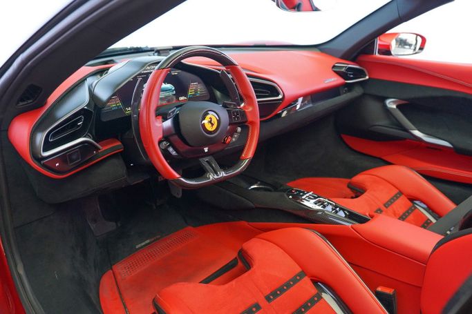 Used Ferrari 296 Speciale A, 3.0 l, 2024 in Dubai by Exotic Cars, Red color. GCC Specs | AUTO.AE