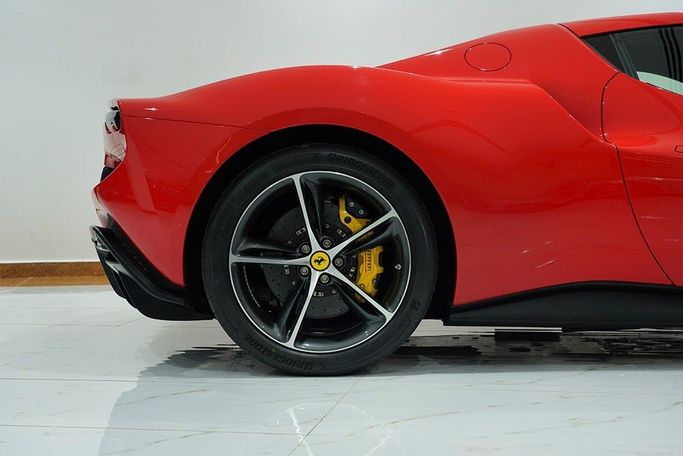 New Ferrari 296 GTB, 3.0 l, 2023 in Dubai by Oscar Motors, Red color.  | AUTO.AE