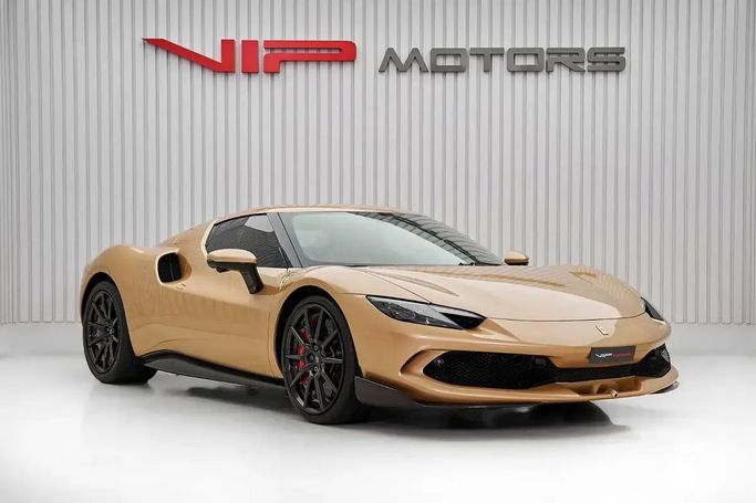 جديدة Ferrari 296 GTB, 3.0 l, 2024 في في دبي من VIP Motors، اللون ذهبي. مواصفات الخليج | AUTO.AE | إعلان #256356
