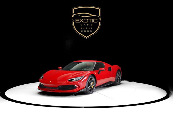 Подержанный Ferrari 296 GTB, 3.0 л, 2023 в Дубае от Exotic Cars Красный цвет. GCC | AUTO.AE | Объявление #270157