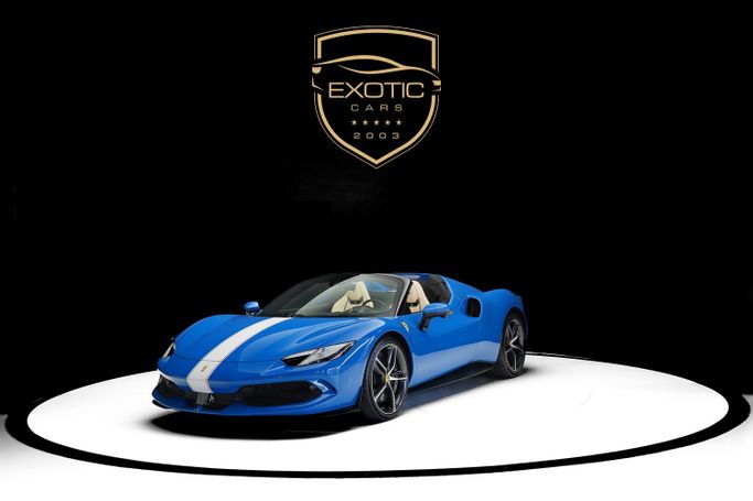 Подержанный Ferrari 296 GTS, 3.0 л, 2023 в Дубае от Exotic Cars Голубой цвет. Other | AUTO.AE | Объявление #270167