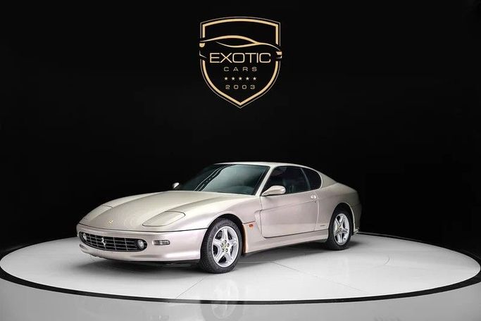 Used Ferrari 456 II (456M), 5.5 l, 1999 in Dubai by Exotic Cars, Golden color. Japanese Specs | AUTO.AE