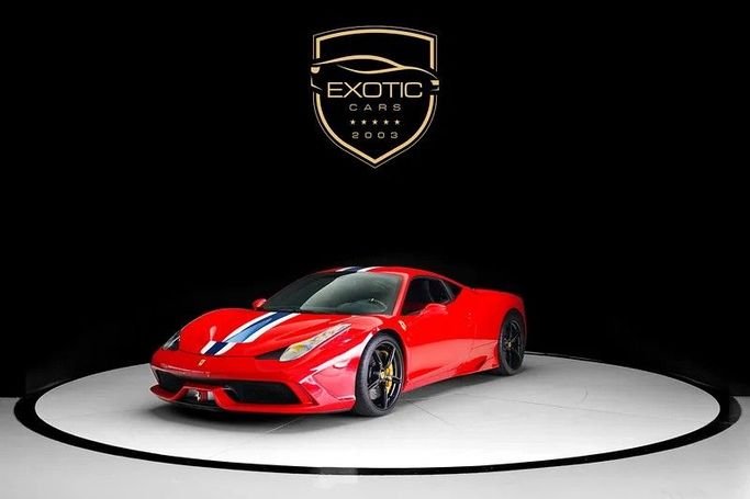 Подержанный Ferrari 458 Speciale, 4.5 л, 2014 в Дубае от Exotic Cars Красный цвет. Other | AUTO.AE