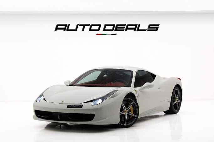 Used Ferrari 458 Speciale, 4.5 l, 2013 in Dubai by AUTO DEALS, White color. GCC Specs | AUTO.AE