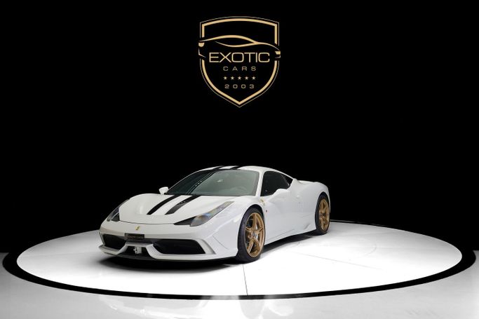 Подержанный Ferrari 458 Speciale, 4.5 л, 2014 в Дубае от Exotic Cars Белый цвет. Other | AUTO.AE | Объявление #270311