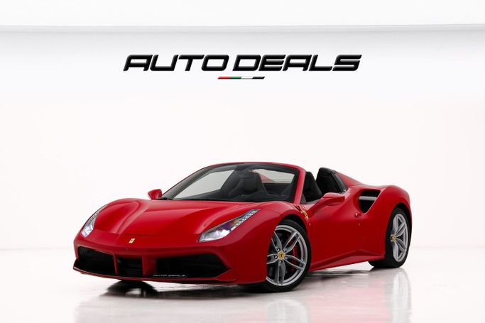 Used Ferrari 488 Pista, 3.9 l, 2017 in Dubai by AUTO DEALS, Red color. European Specs | AUTO.AE
