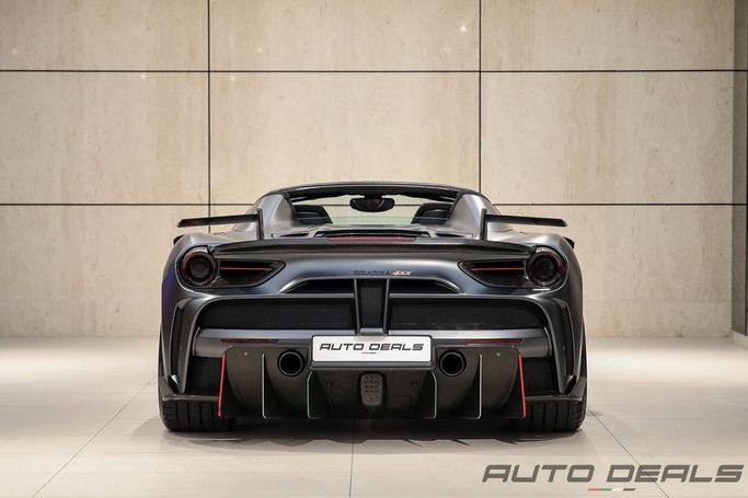 مستعملة Ferrari 488 Spider, 3.9 l, 2017 في في دبي من AUTO DEALS، اللون رمادي. المواصفات الأوروبية | AUTO.AE