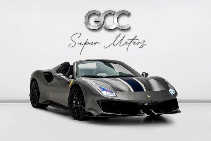 مستعملة Ferrari 488 Pista Spider, 3.9 l, 2019 في في دبي من GCC Super Motors، اللون رمادي. مواصفات الخليج | AUTO.AE