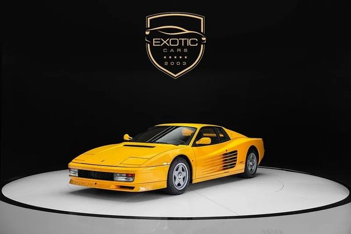 Подержанный Ferrari 512 TR, 4.9 л, 1991 в Дубае от Exotic Cars Золотистый цвет. Other | AUTO.AE