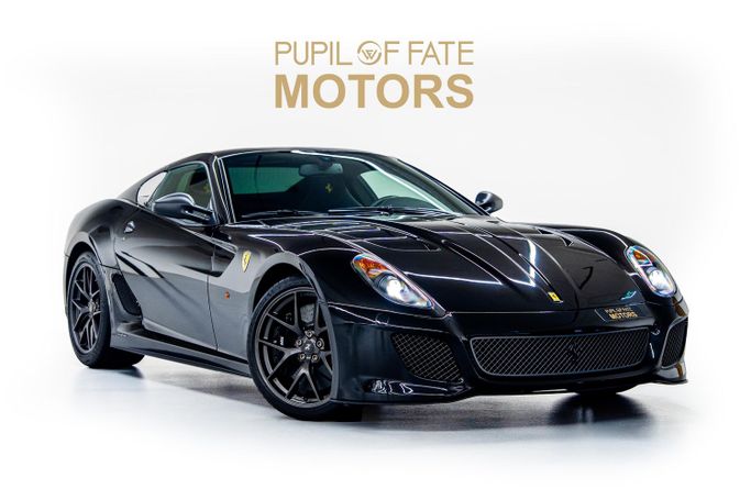 Подержанный Ferrari 599 GTO, 6.0 л, 2010 в Дубае от PUPIL OF FATE MOTORS Черный цвет. Европейская | AUTO.AE