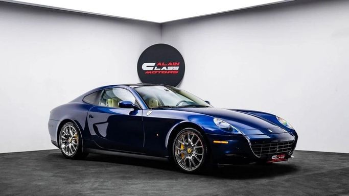 Used Ferrari 612, 5.7 l, 2009 in Dubai by Al Ain Class Motors, Blue color. GCC Specs | AUTO.AE