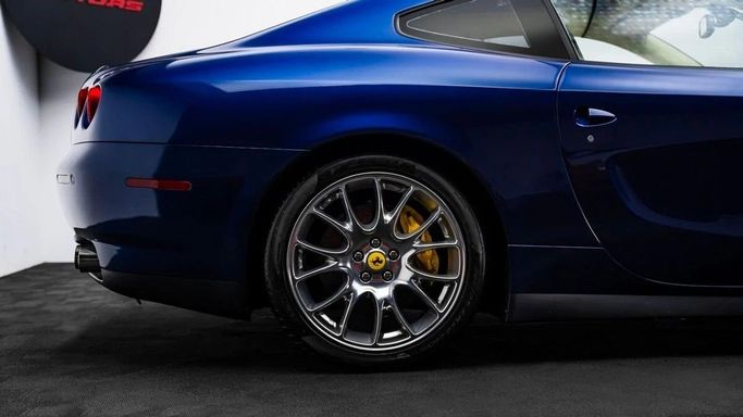 Used Ferrari 612, 5.7 l, 2009 in Dubai by Al Ain Class Motors, Blue color. GCC Specs | AUTO.AE
