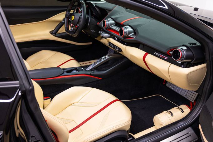 Used Ferrari 812 GTS, 6.5 l, 2020 in Dubai by PUPIL OF FATE MOTORS, Black color. GCC Specs | AUTO.AE