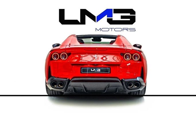 Used Ferrari 812 GTS, 6.5 l, 2020 in Dubai by LMG Motors, Red color. European Specs | AUTO.AE