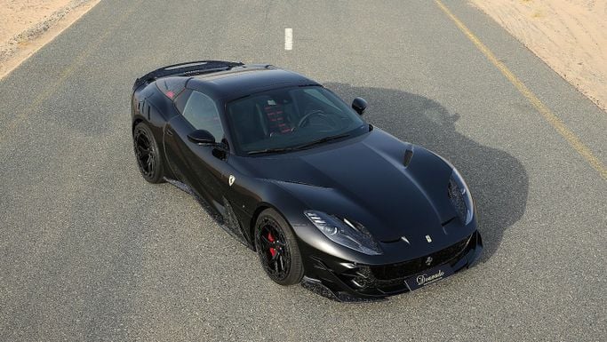 Новый Ferrari 812 GTS, 6.5 л, 2023 в Дубае от Dourado Luxury Car Черный цвет. Европейская | AUTO.AE