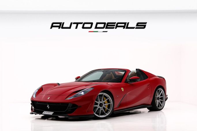 Подержанный Ferrari 812 Competizione, 6.5 л, 2020 в Дубае от AUTO DEALS Красный цвет. GCC | AUTO.AE